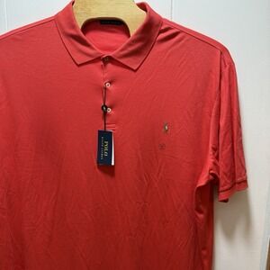 Polo Ralph Lauren Polo Shirt Big‎ & Tall Mens Size 3XLT Red NEW WITH TAGS